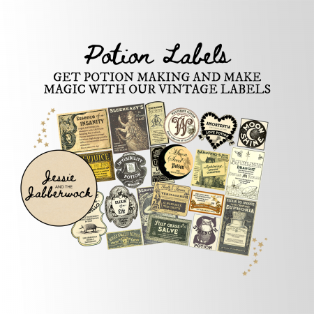 Magic Potion Labels Printable Bundle Magic Potion Labels Printable Bundle