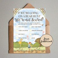 Bear Hunt Scavenger Hunt Printable