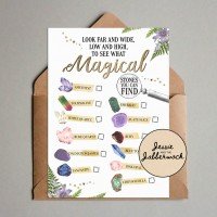 Precious Stone Scavenger Hunt Printable