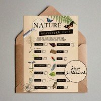 Nature Trail Scavenger Hunt Printable