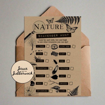 Nature Trail Scavenger Hunt Printable Nature Trail Scavenger Hunt Printable
