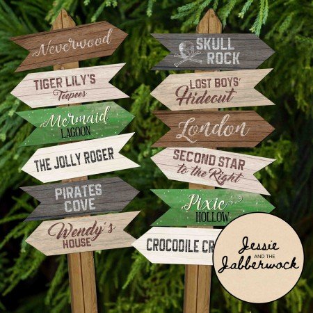 Neverland Directional Sign Set Neverland Directional Sign Set