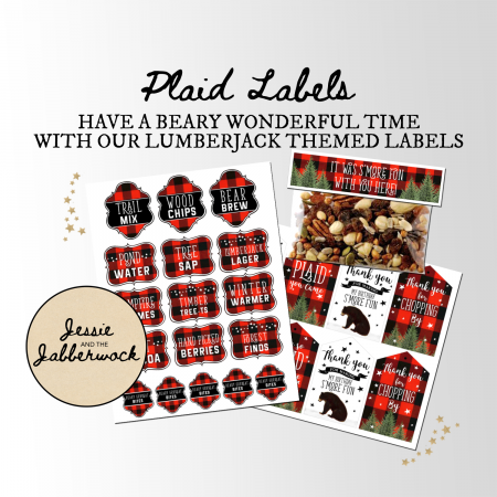 Lumberjack Plaid Super Set Printables Lumberjack Plaid Super Set Printables