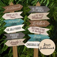 Neverland Directional Sign Set