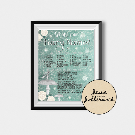 Snow Fairy Treasure Hunt Party Set Snow Fairy Treasure Hunt Party Set