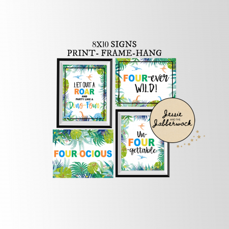 Dino4 8x10 Printables Dino4 8x10 Printables