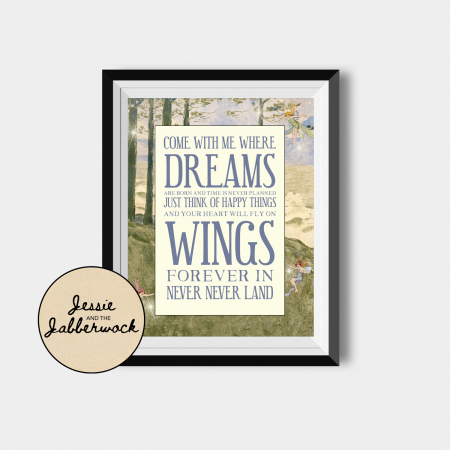 Peter Pan Quotes 8x10 Printable Signs Peter Pan Quotes 8x10 Printable Signs