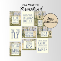 Peter Pan Quotes 8x10 Printable Signs