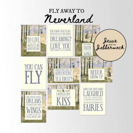 Peter Pan Quotes 8x10 Printable Signs Peter Pan Quotes 8x10 Printable Signs