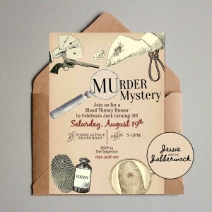 Murder Mystery Invite