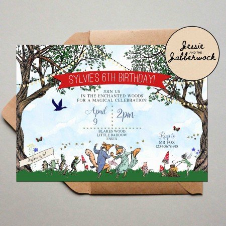 Enchanted Woodland Animals Invite Enchanted Woodland Animals Invite