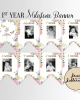 Vintage Fairy First Year Photo Banner Printable Vintage Fairy First Year Photo Banner Printable