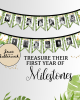 Wild Jungle First Year Photo Banner Printable Wild Jungle First Year Photo Banner Printable