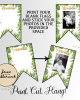 Wild Jungle First Year Photo Banner Printable Wild Jungle First Year Photo Banner Printable