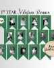 Neverland First Year Photo Banner Printable Neverland First Year Photo Banner Printable