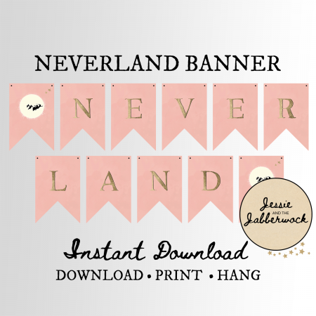 Pink Neverland Banner Pink Neverland Banner