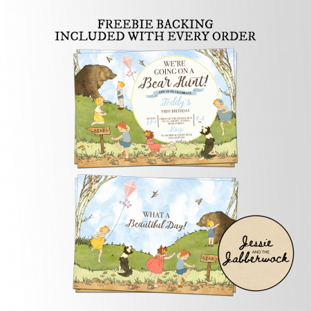 Bear Hunt Invite Bear Hunt Invite