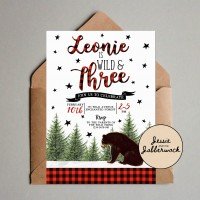 Wild & Three Brown Bear Invite