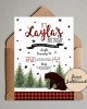 Winter Wonderland Brown Bear Invite Winter Wonderland Brown Bear Invite