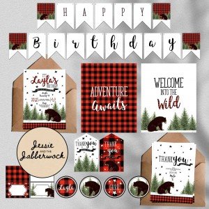 Winter Wonderland Brown Bear Set