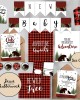 Plaid Brown Bear Cub Baby Set Plaid Brown Bear Cub Baby Set