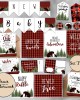 Plaid Brown Bear Cub Baby Set Plaid Brown Bear Cub Baby Set