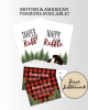 Plaid Brown Bear Cub Baby Set Plaid Brown Bear Cub Baby Set