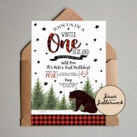 Winter ONEderland Brown Bear Invite