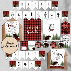 Winter ONEderland Brown Bear Set