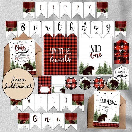 Winter ONEderland Brown Bear Invite Winter ONEderland Brown Bear Invite