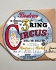 3 Ring Circus Invite 3 Ring Circus Invite