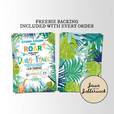 Dino-FOUR Invite Dino-FOUR Invite