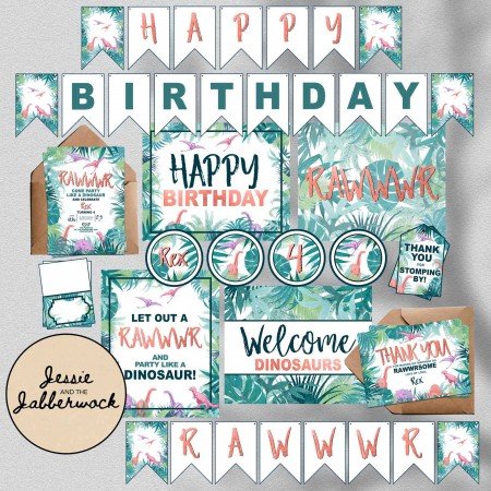 Dinosaur Invite Dinosaur Invite
