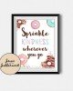 Donut Worry, Be Happy Invite Donut Worry, Be Happy Invite