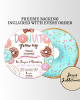Donut Grow Up Invite Donut Grow Up Invite