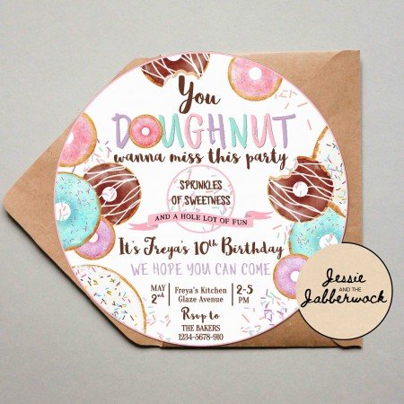 Doughnut Invite Doughnut Invite