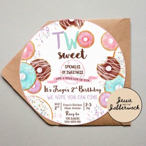 TWO Sweet Invite