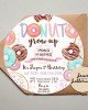 Donut Grow Up Invite Donut Grow Up Invite