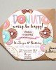 Donut Worry, Be Happy Invite Donut Worry, Be Happy Invite