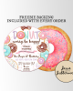 Donut Worry, Be Happy Invite Donut Worry, Be Happy Invite