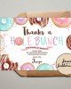 Donut Worry, Be Happy Invite Donut Worry, Be Happy Invite