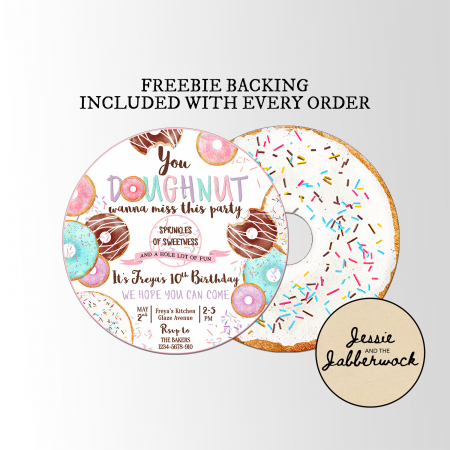 Doughnut Invite Doughnut Invite