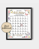 Fairy Due Date Calendar
