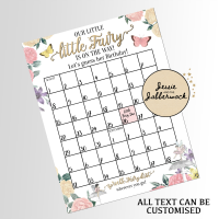 Fairy Due Date Calendar