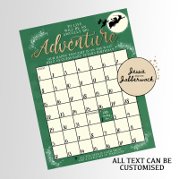 Neverland Due Date Calendar