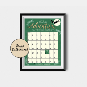 Neverland Due Date Calendar