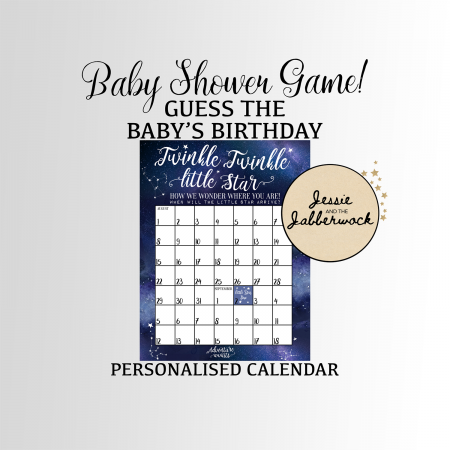 Twinkle Twinkle Due Date Calendar Twinkle Twinkle Due Date Calendar