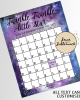 Purple Little Star Due Date Calendar Purple Little Star Due Date Calendar