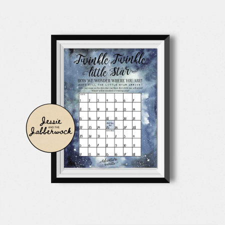 Galaxy Due Date Calendar Galaxy Due Date Calendar