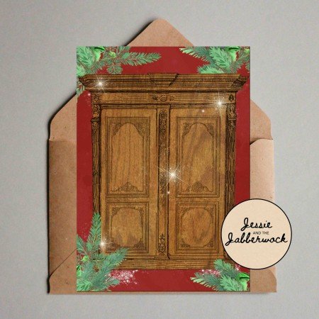 Opening Wardrobe Narnia Party Invite Opening Wardrobe Narnia Party Invite